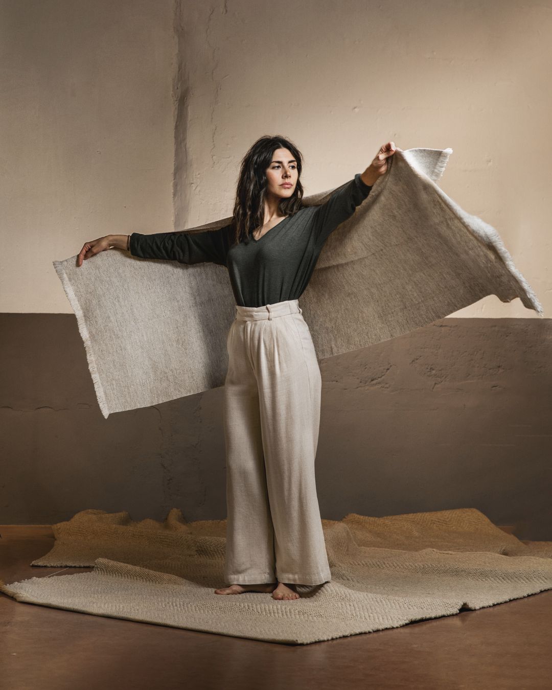 5Ways: Chal de Lana Merina Trashumante