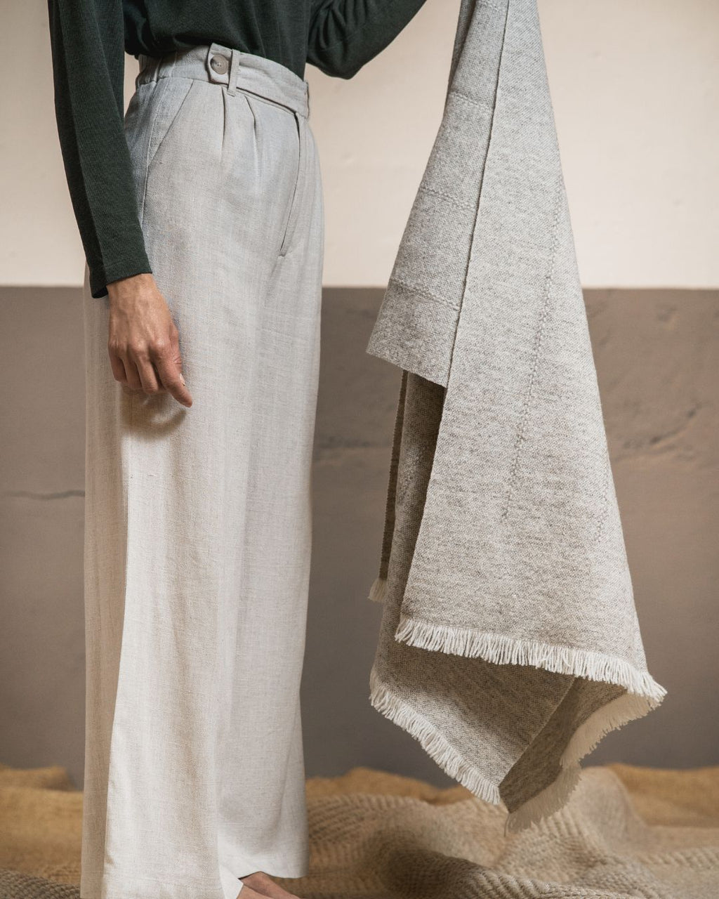 5Ways: Transhumant Merino Wool Shawl