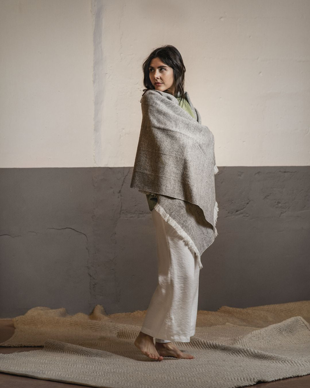 5Ways: Chal de Lana Merina Trashumante
