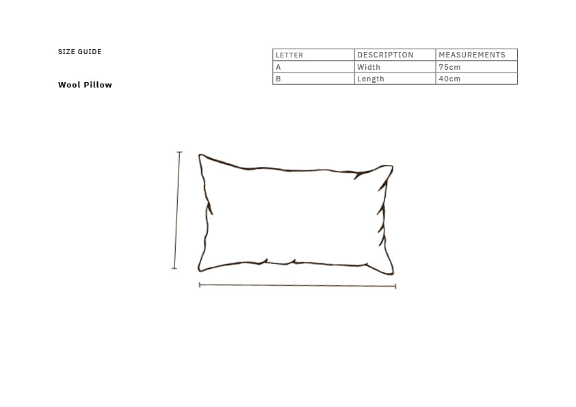 Wool Pillow