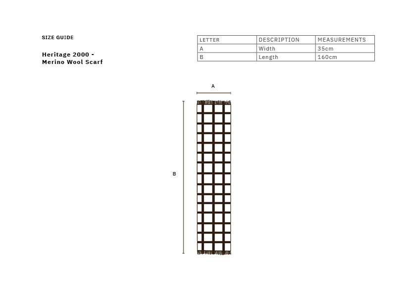 Heritage 2000 - Merino Wool Scarf
