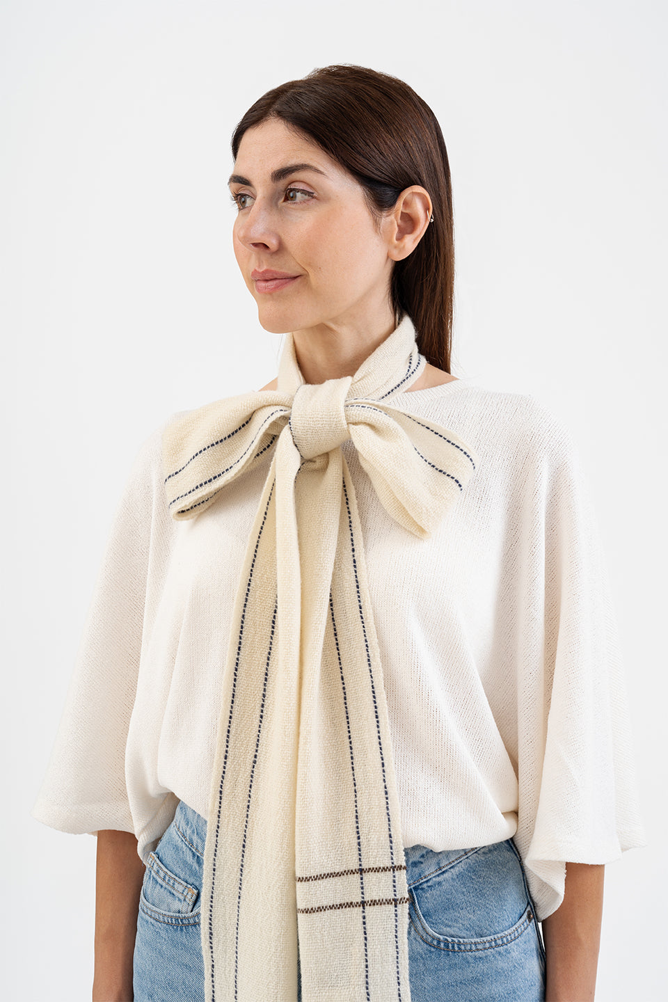 Pañuelo: Senda clara blanco