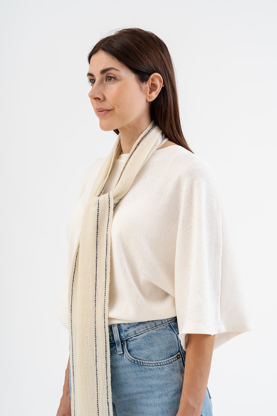 Pañuelo: Senda clara blanco