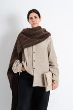 Dark III: Merino Wool Shawl