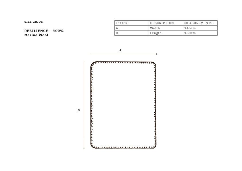 RESILIENCE – 100% Merino Wool 